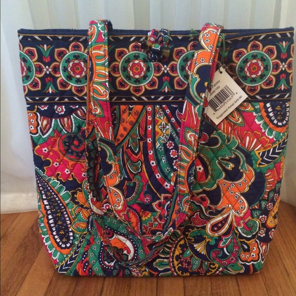 Vera Bradley Venetian paisley tote