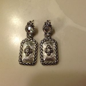 Brighton Silver Earrings HOLD FOR ESTRADA31