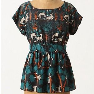 Anna Sui for Anthropologie top