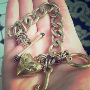 Juicy couture charm bracelet! Authentic