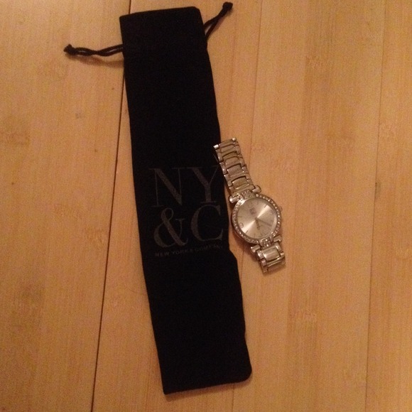 New York and Company silver watch