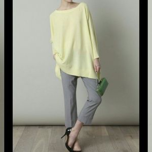 Sold DVF Yellow oversized sweater. Never worn.
