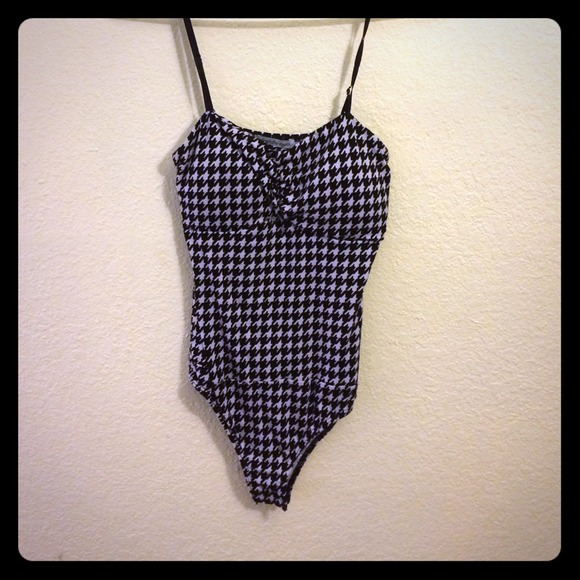 Checkered body suit - Picture 1 of 1