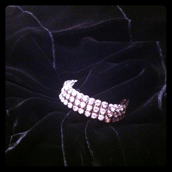 Antique Rhinestone Bracelet