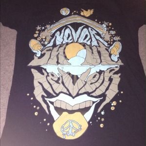 Never shout never tee