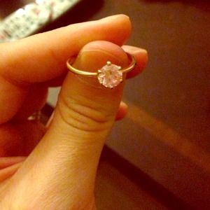 Pink stone ring ❌❌bundled❌❌