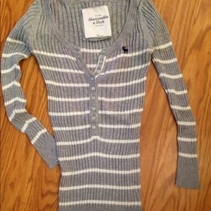 A&F Stripped Sweater