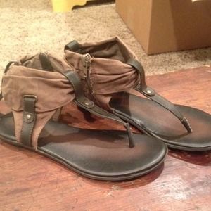 Justice Gladiator Sandals Size 5