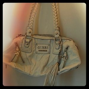 Guess White Handbag