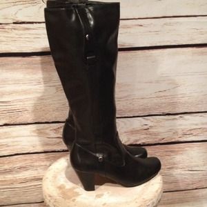 Tall Black Naturalizer Dress Boots Size 6.5