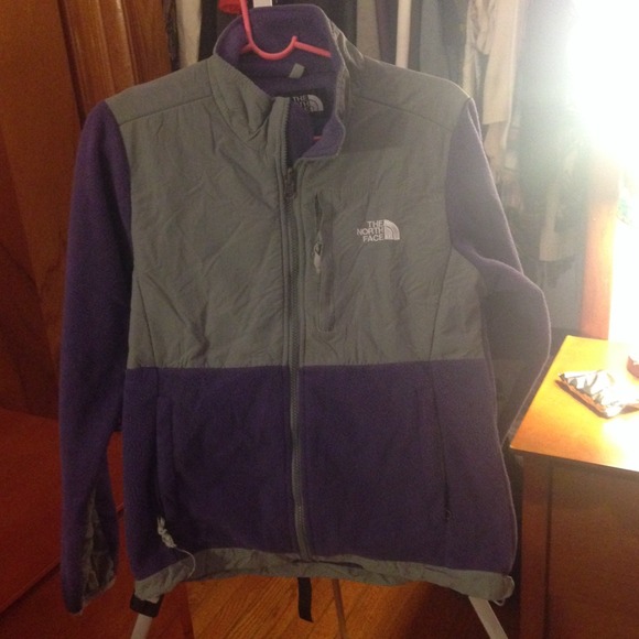 Purple Northface jacket
