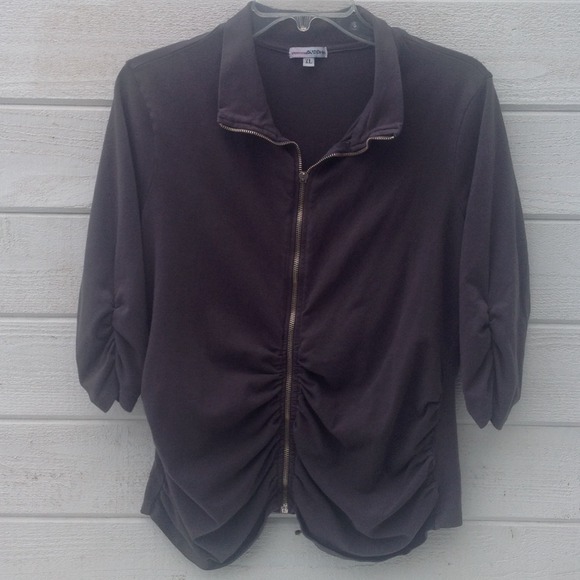 FREE American Buddha xl zip up stretch jacket