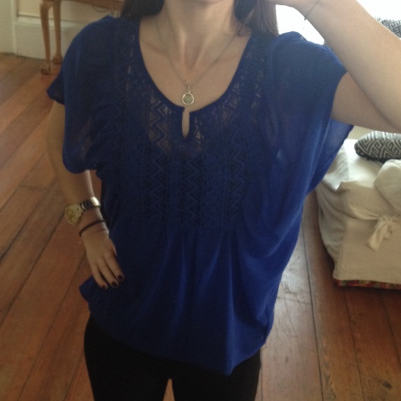 Francesca's Collections Tops - 💎Blue Francesca's Top💎