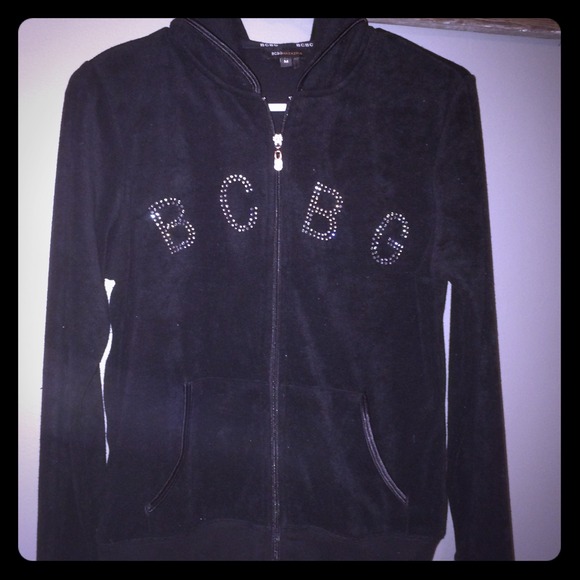 BCBG Black Soft Hoodie
