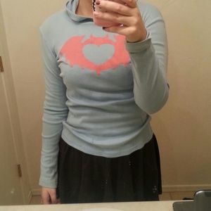 Blue And Pink Clandestine Pullover