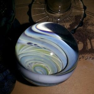 Baby blue & cream vortex MIB (marble)