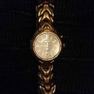 Men's Gold Seiko Kinetic Watch
