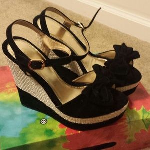 Brand new wedge sandals