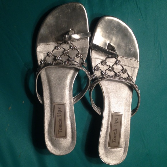Silver formal shoes - Picture 1 of 2