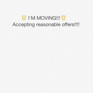 Accepting reasonable offers on all items