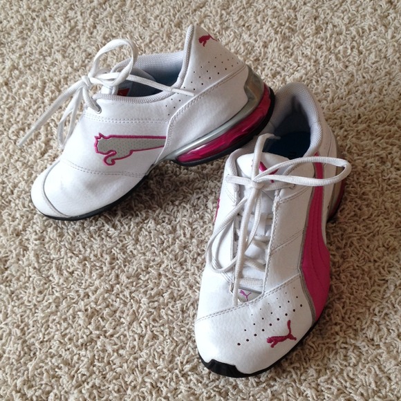 Pink & White Pumas