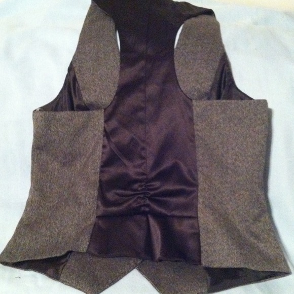 Vest & pants suit (dressy) worn once. WAY to small - Picture 2 of 3