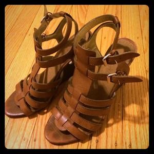 Nine west gladiator wedges