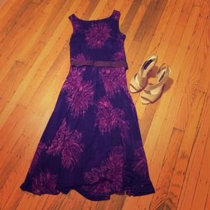 MANGO spring A-line dress