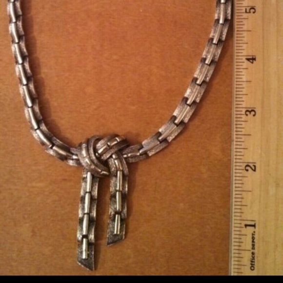 Rare designer vintage costume articulated necklace - Picture 3 of 4