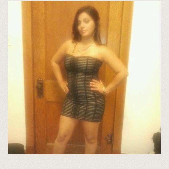 Black cocktail dress.
