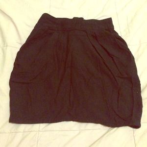 High waisted skirt