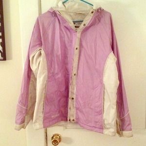 Columbia rain jacket (lavender)