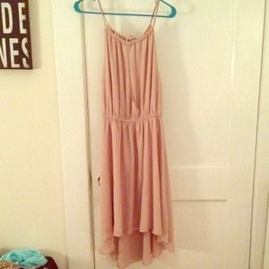 Boutique nude evening dress