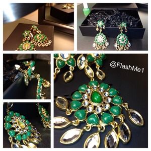 Amrita Singh chandelier earrings