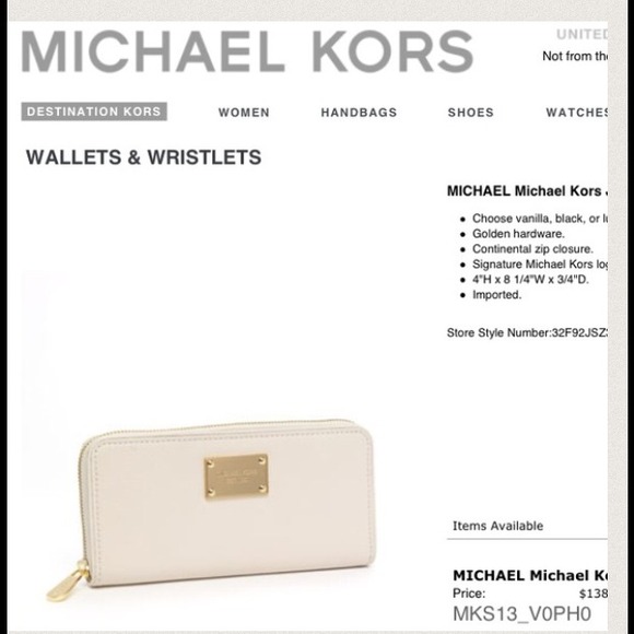 Michael Kors wallet