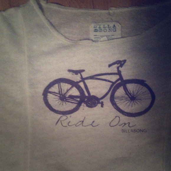 Ride on billabong cropped shirt - Picture 1 of 2