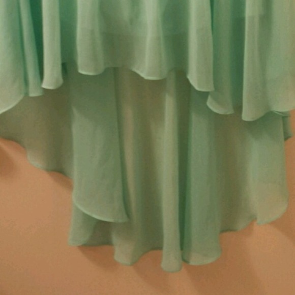 ❌Sold❌ Mint high low skirt - Picture 3 of 3