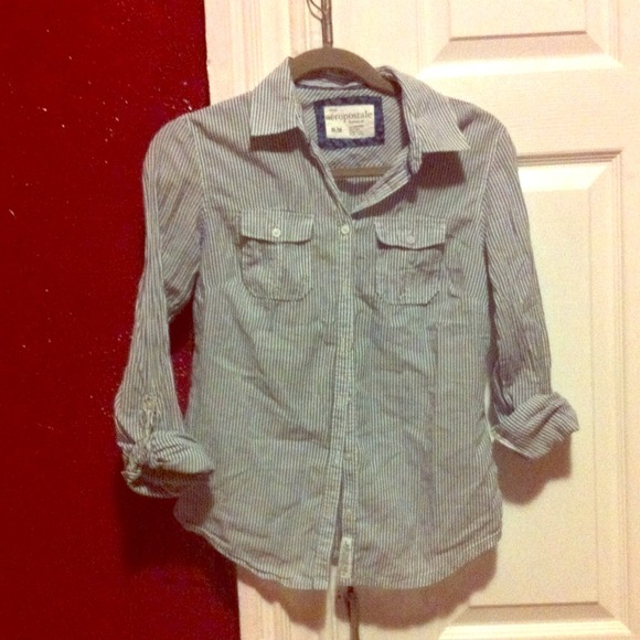 Long sleeve boyfriend shirt.