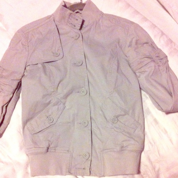 Grey cotton jacket