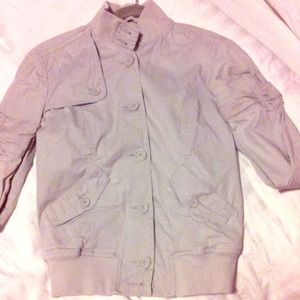 Grey cotton jacket
