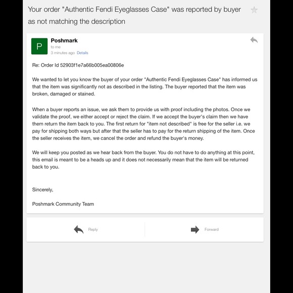 PM declined claim of buyer/Faultyshipment handling