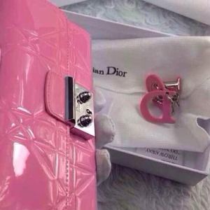 ❌Sold❌Dior Dior pink pink wallet