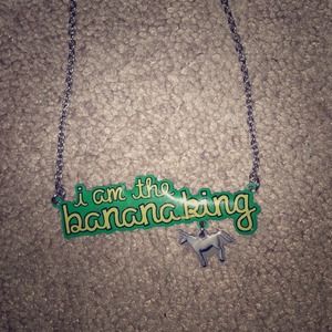 Charlie the Unicorn necklace