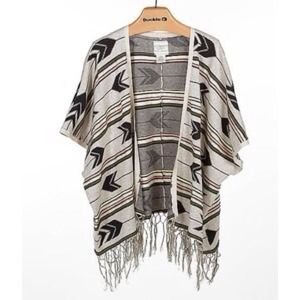 SOLD off white word for word billabong cardigan