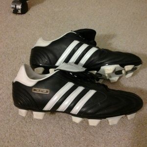 Black/White Telstar Adidas Soccer Cleats