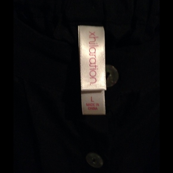 Black Button-up Skirt - Picture 3 of 3