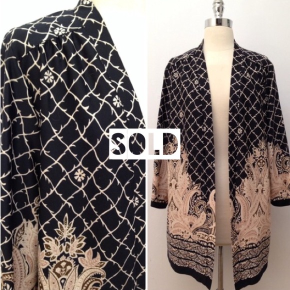 ❌Sold❌ Vtg Edith Martin | Boho Kimono