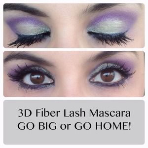 3D fiber lashes and mineral make up!