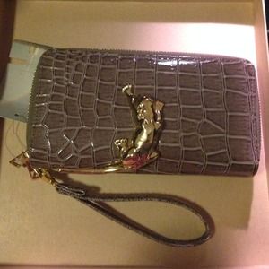 Cheetah wallet/clutch