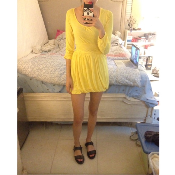 Yellow dress